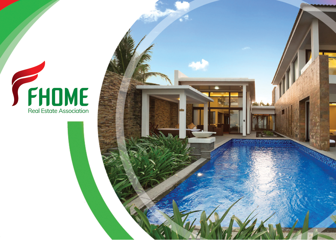 Fhome - Thiết kế logo công ty phân phối các dự án bất động sản Fhome